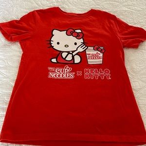 Cup Noodles X Hello Kitty T-shirt